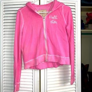 Hollister jacket with hood